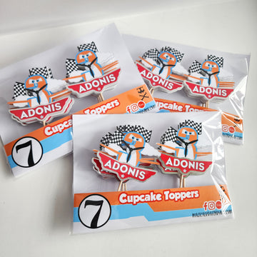 Crophopper Cupcake Toppers