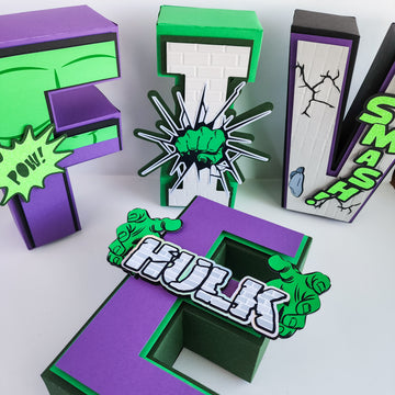 Smash 3D Letters/Numbers