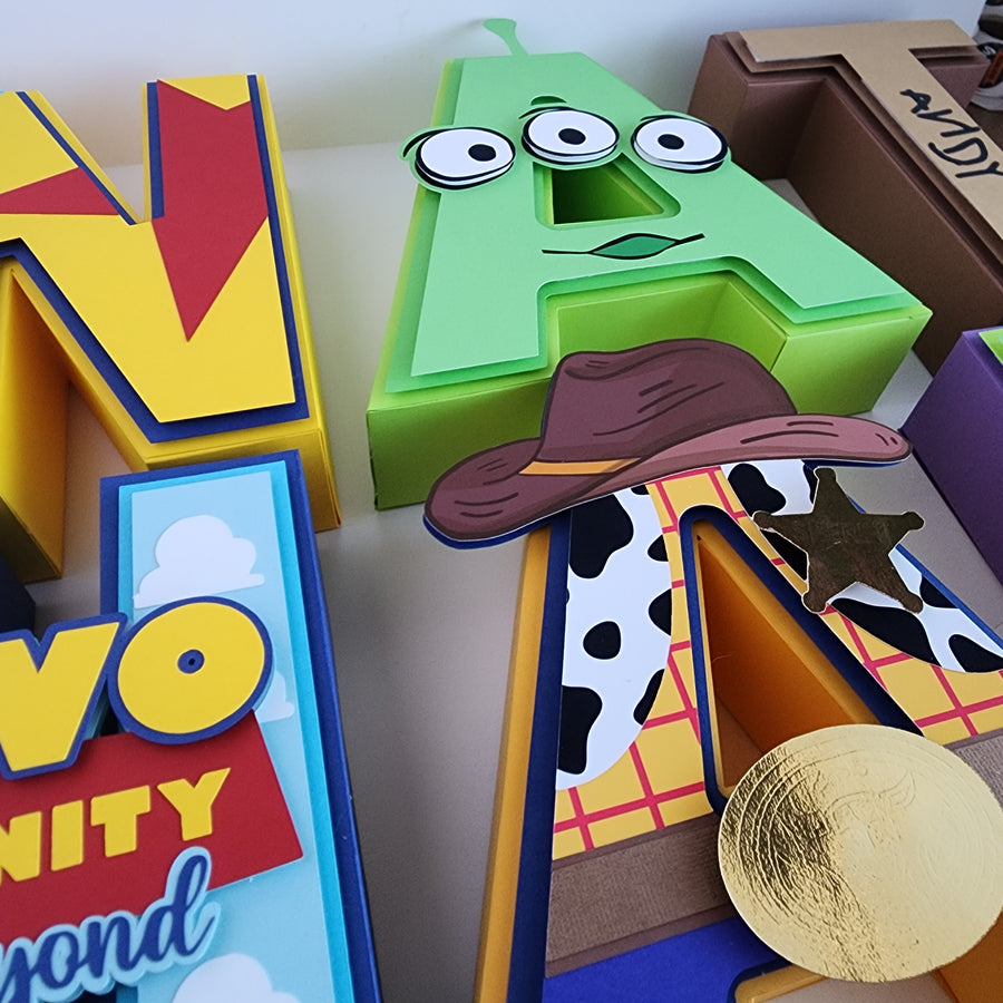 Andy's Roundup 3D Letters/Numbers