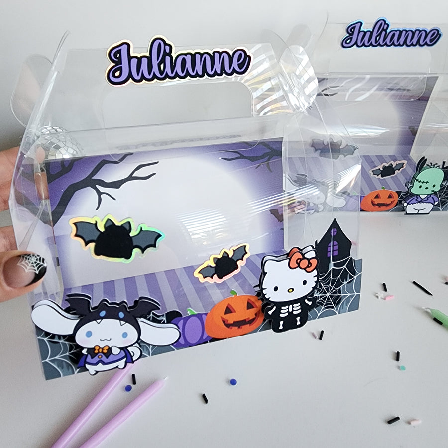 Halloween Kitty Favor Boxes
