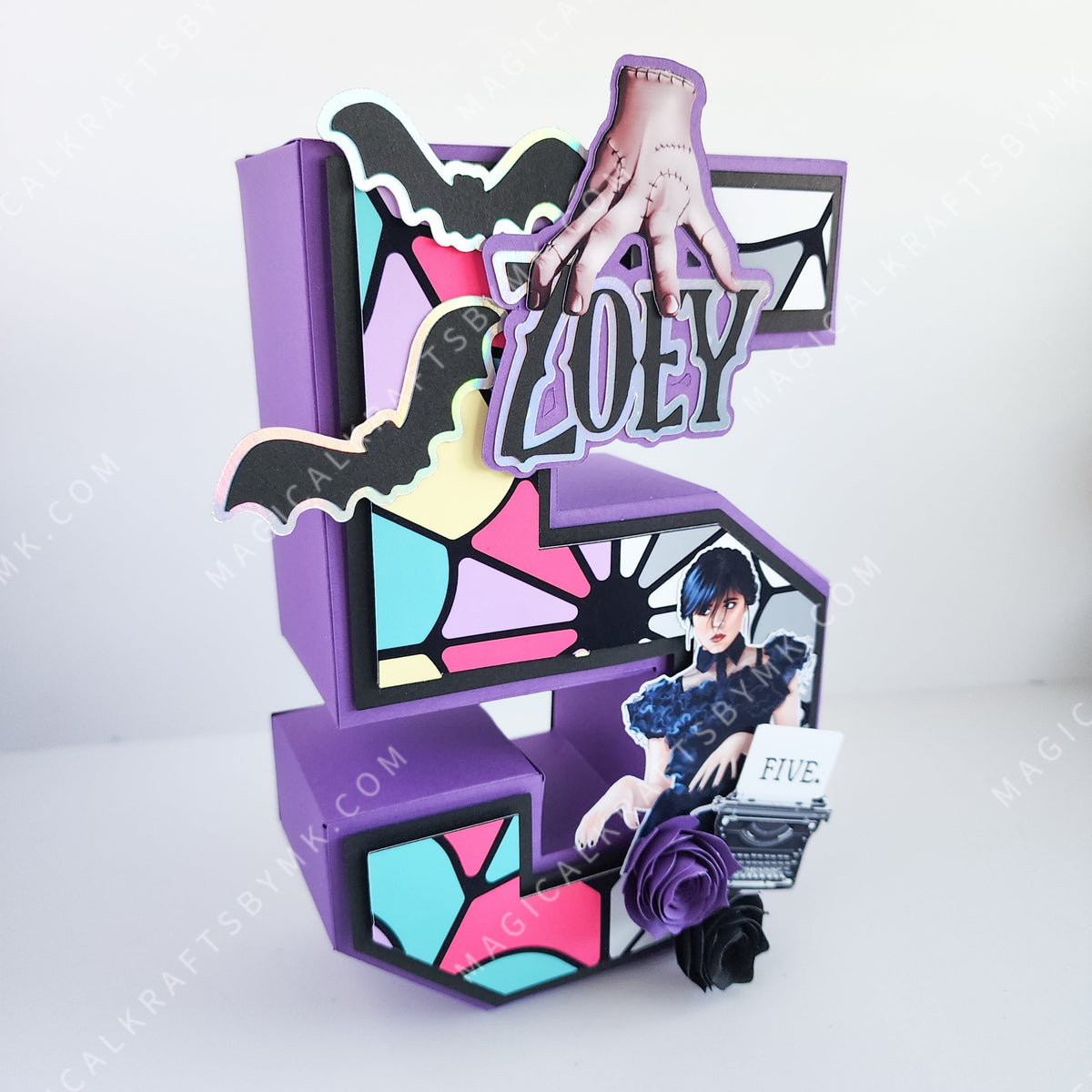 Nevermore 3D Letters/Numbers – Magicalkraftsbymk