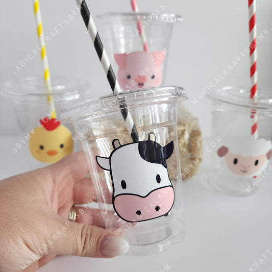 Farm Animal Party Cups