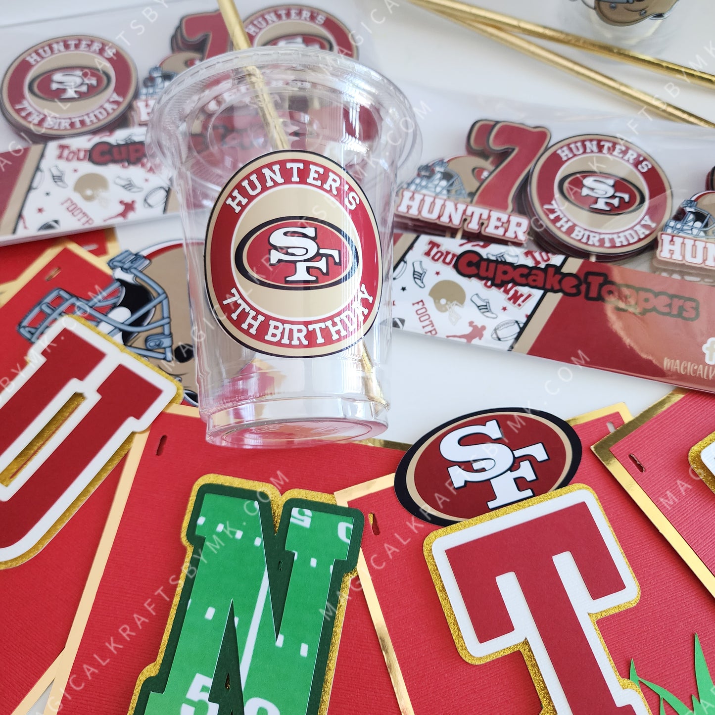 49ers Party Cups