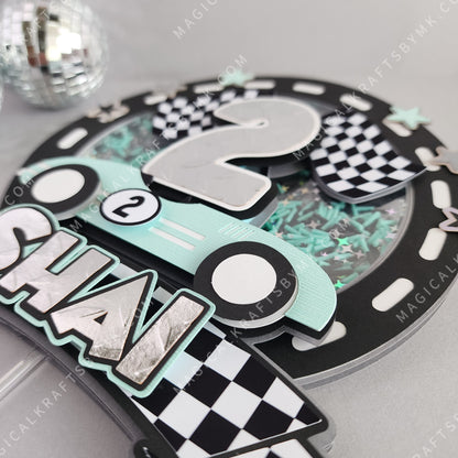 Race Car Cake Topper