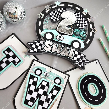 Race Car Cake Topper