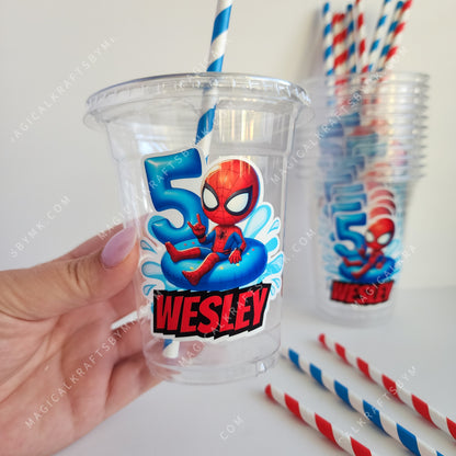 Spiderman Pool Party Cups