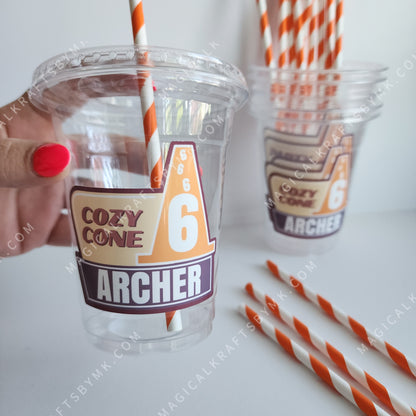 Stickers Only: Party Cone (or Cozy Cone) Sticker Sheets