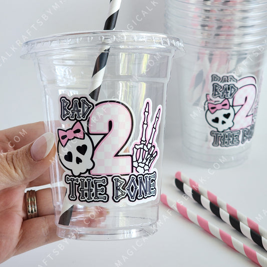 Bad Two the Bone Party Cups