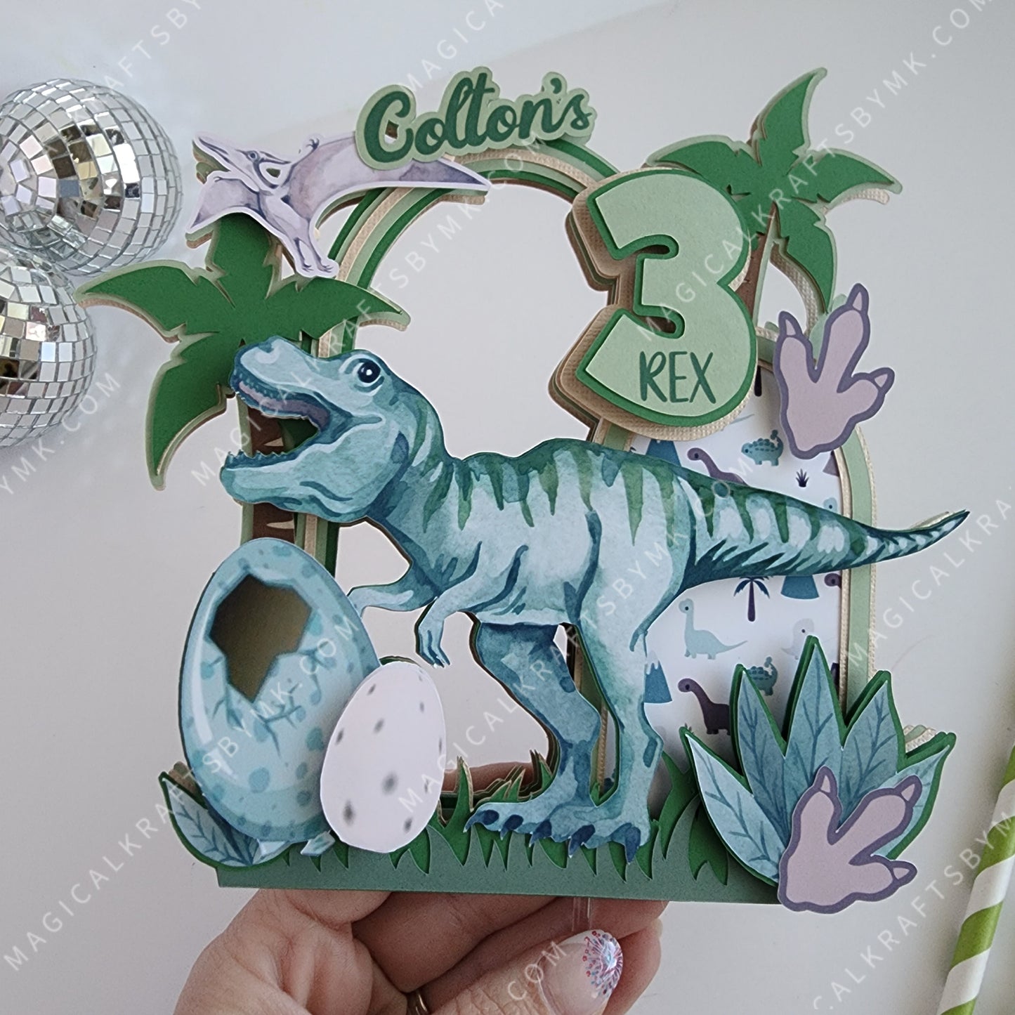 Rex Cake Topper