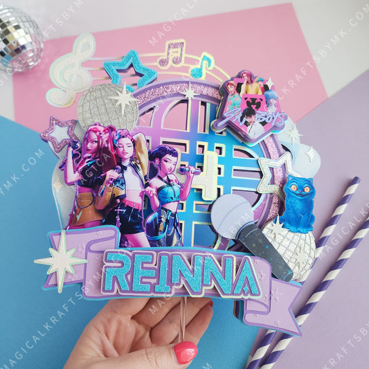 Kpop Cake Topper: 3D Version