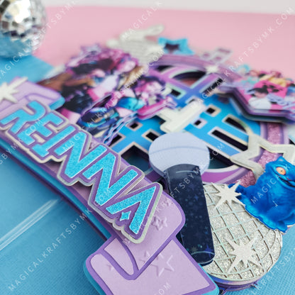Kpop Cake Topper: 3D Version