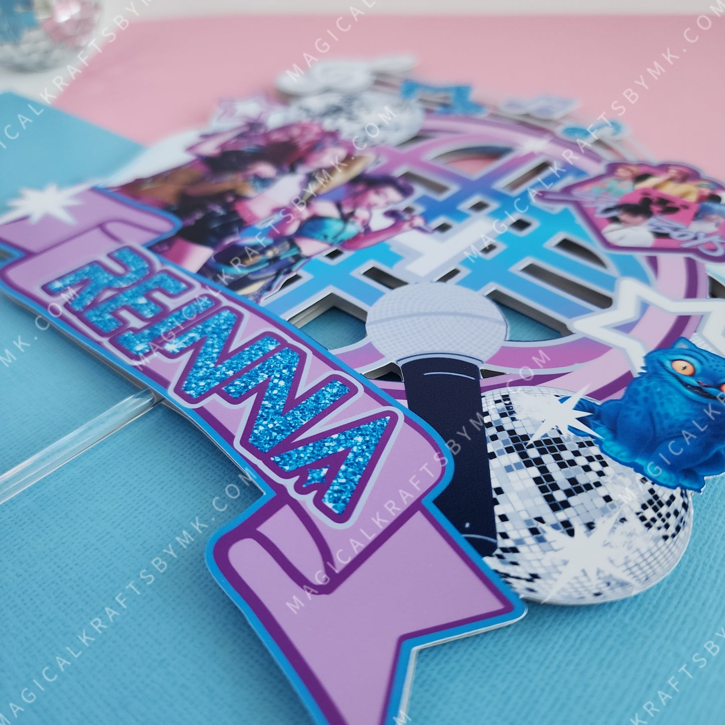 Kpop Cake Topper: Printed Version