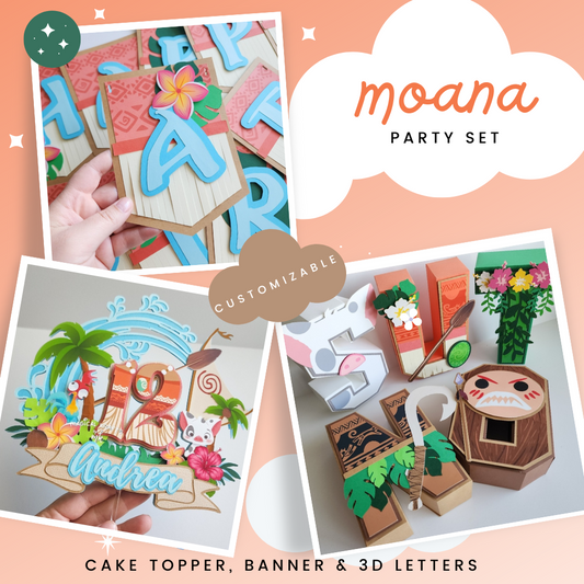 Moana Complete Party Set