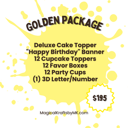 Golden Party Package