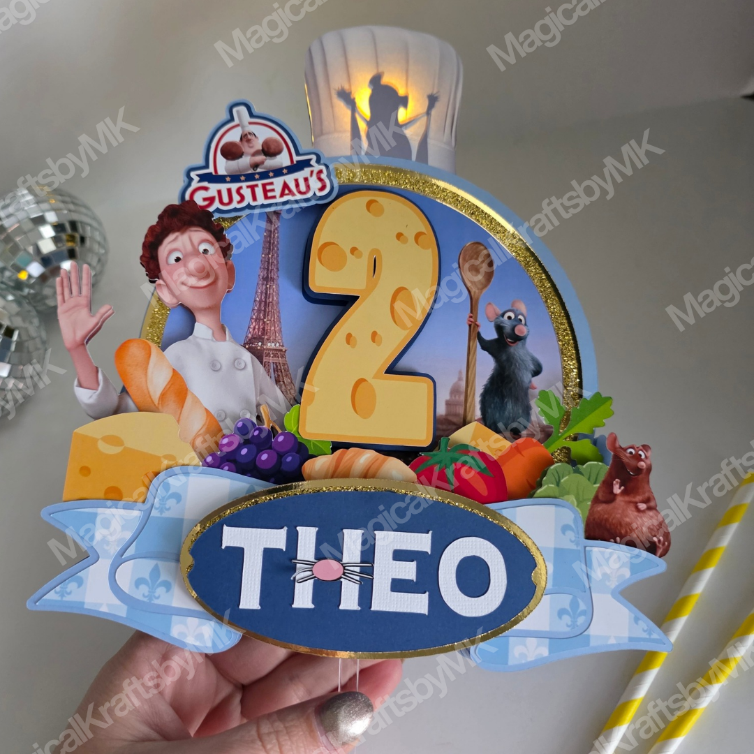 Anyone Can Cook Cake Topper