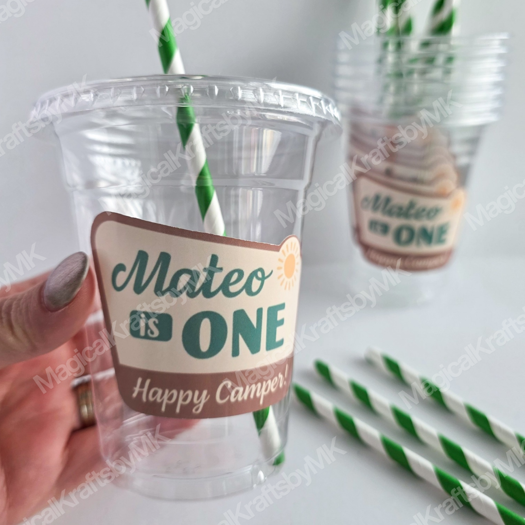 Stickers Only: Happy Camper Sticker Sheets