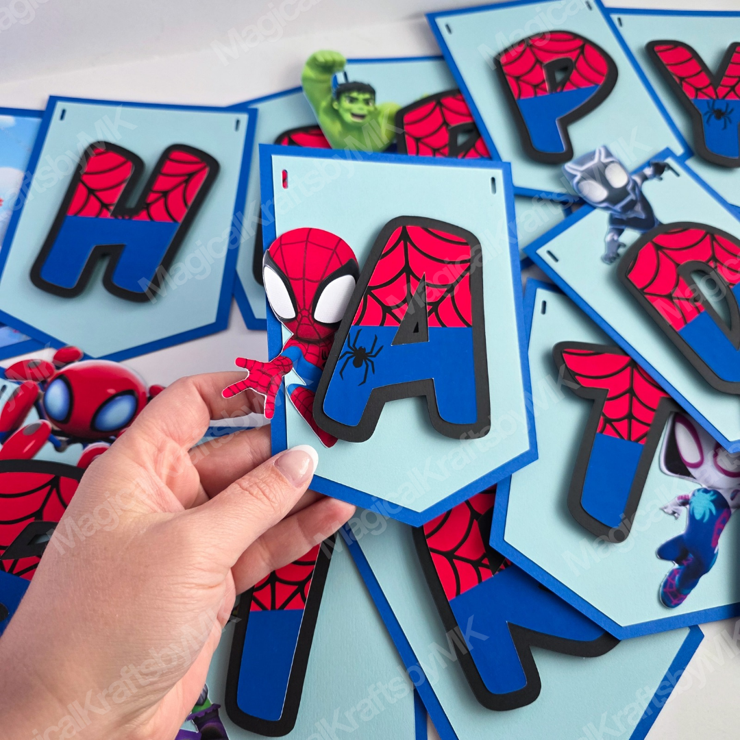 Spidey & Friends Banner