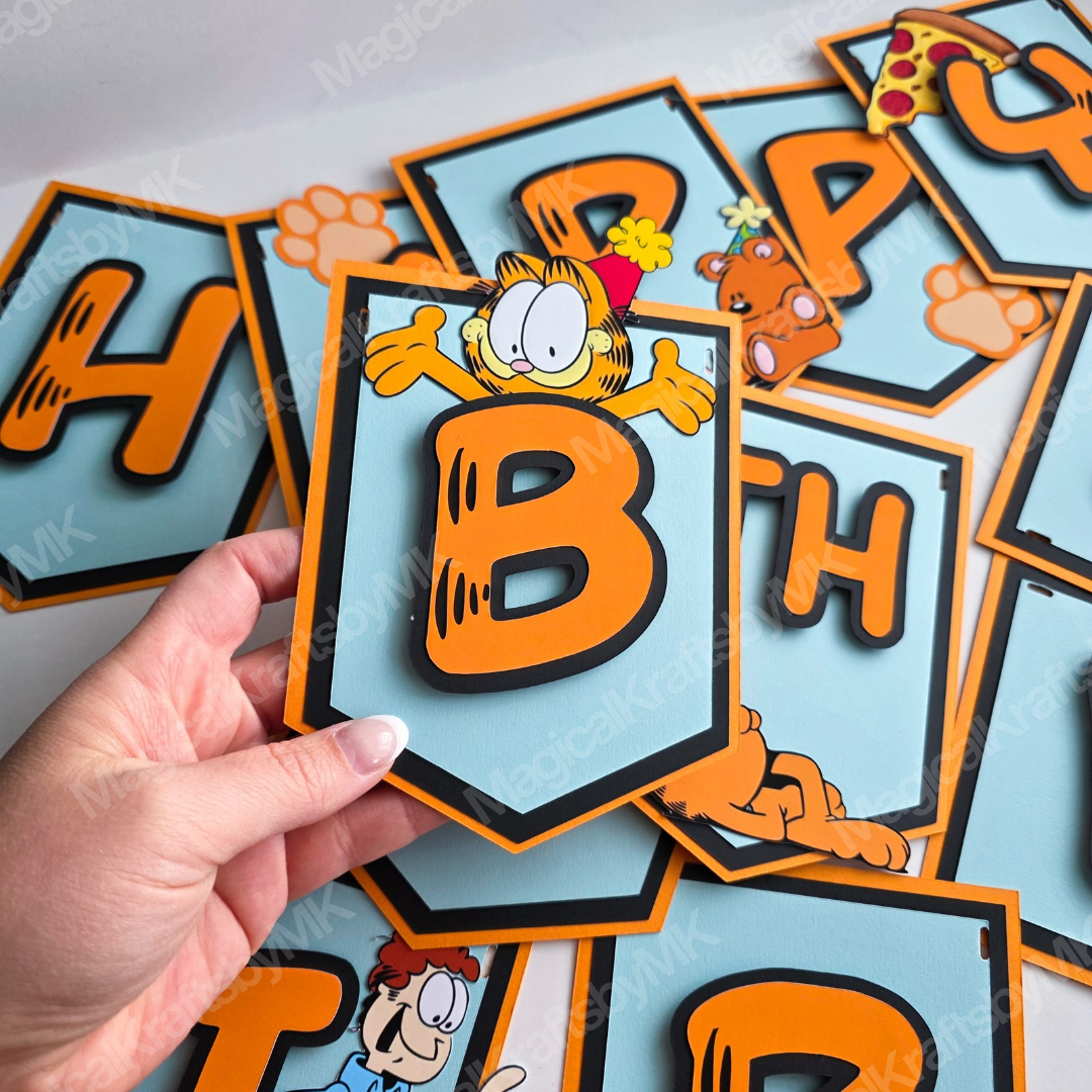 Lasagna Loving Cat Banner