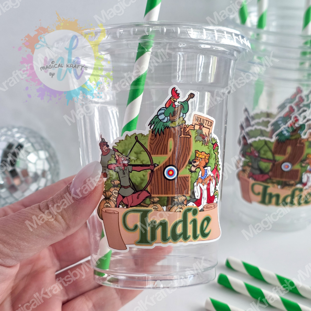 Sherwood Forest Party Cups