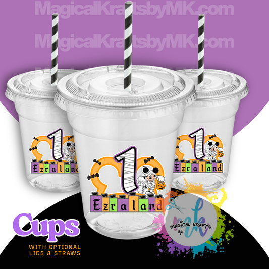 Mickey Halloween Party Cups