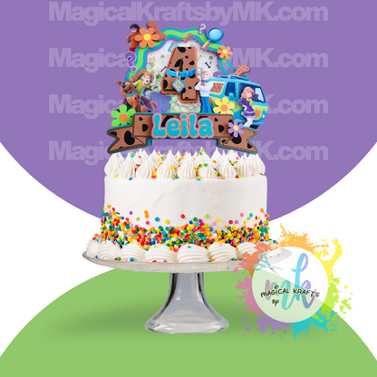 Mystery Team Cake Topper