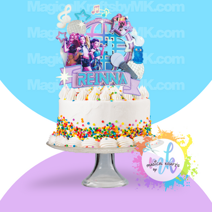 Kpop Cake Topper: 3D Version