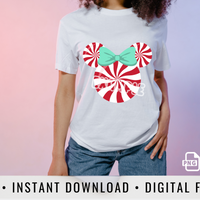 Minty Minnie Digital Instant Download (PNG)