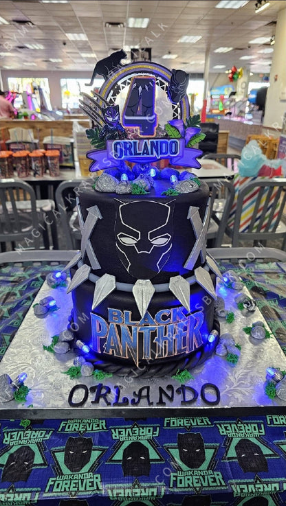 Wakanda Cake Topper