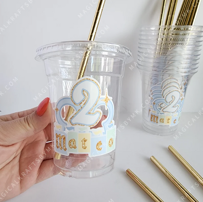 Vintage Park (Blue) Party Cups