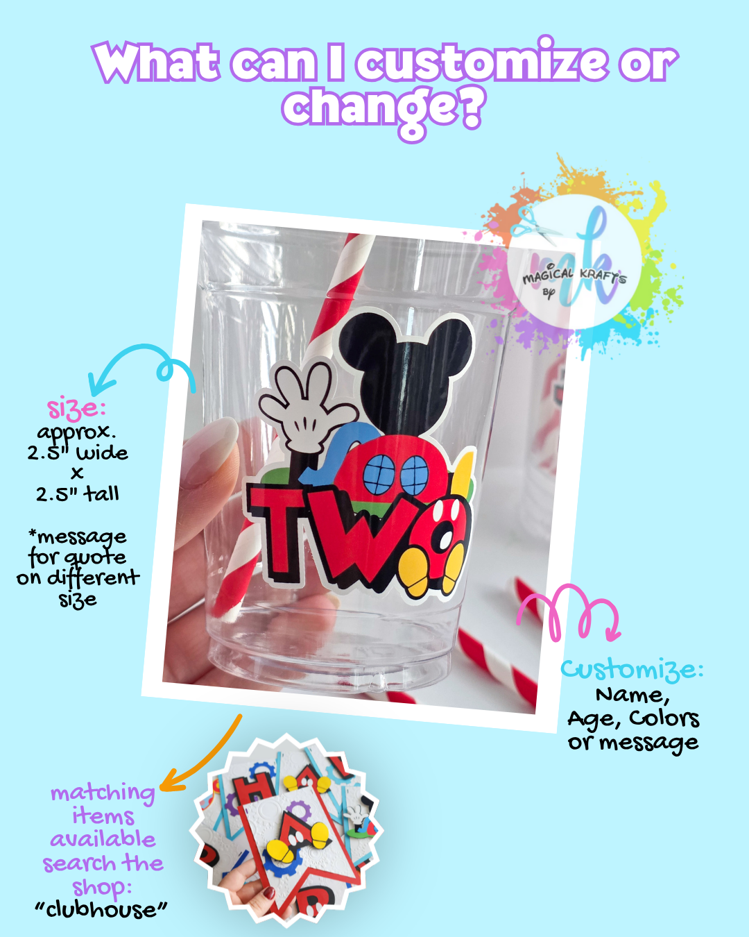 Stickers Only (Oh Twodles: Customize Name or Age)