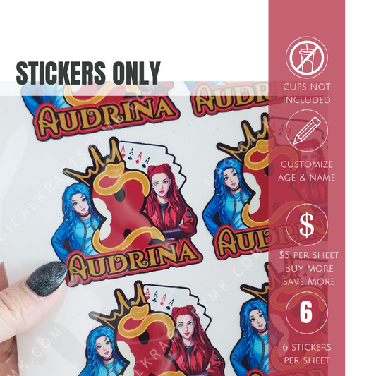 Stickers Only: Rise of Red Sticker Sheets (Physical)