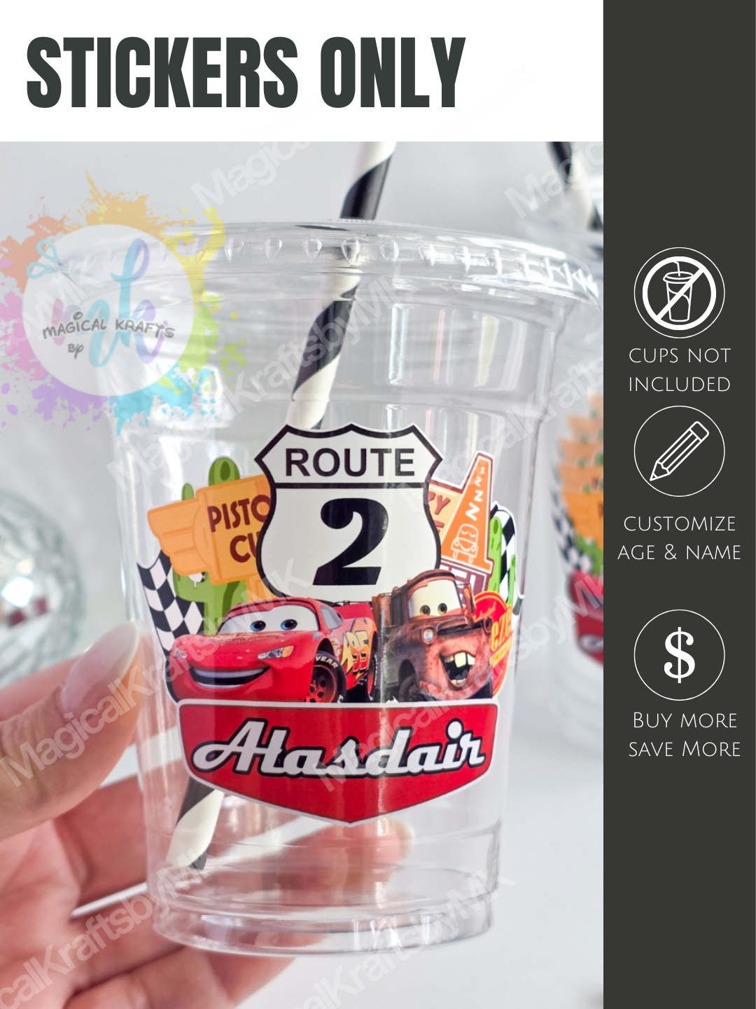 Stickers Only: The Scenic Route Sticker Sheets (Physical)