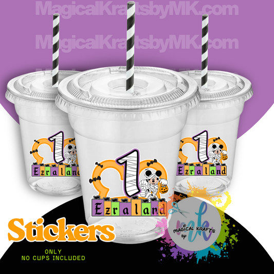 Stickers Only: Mickey Halloween Sticker Sheets