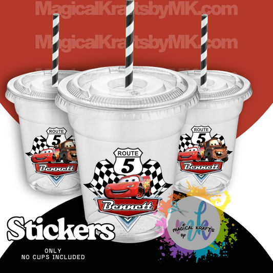 Stickers Only: Radiator Springs Sticker Sheets (Physical)