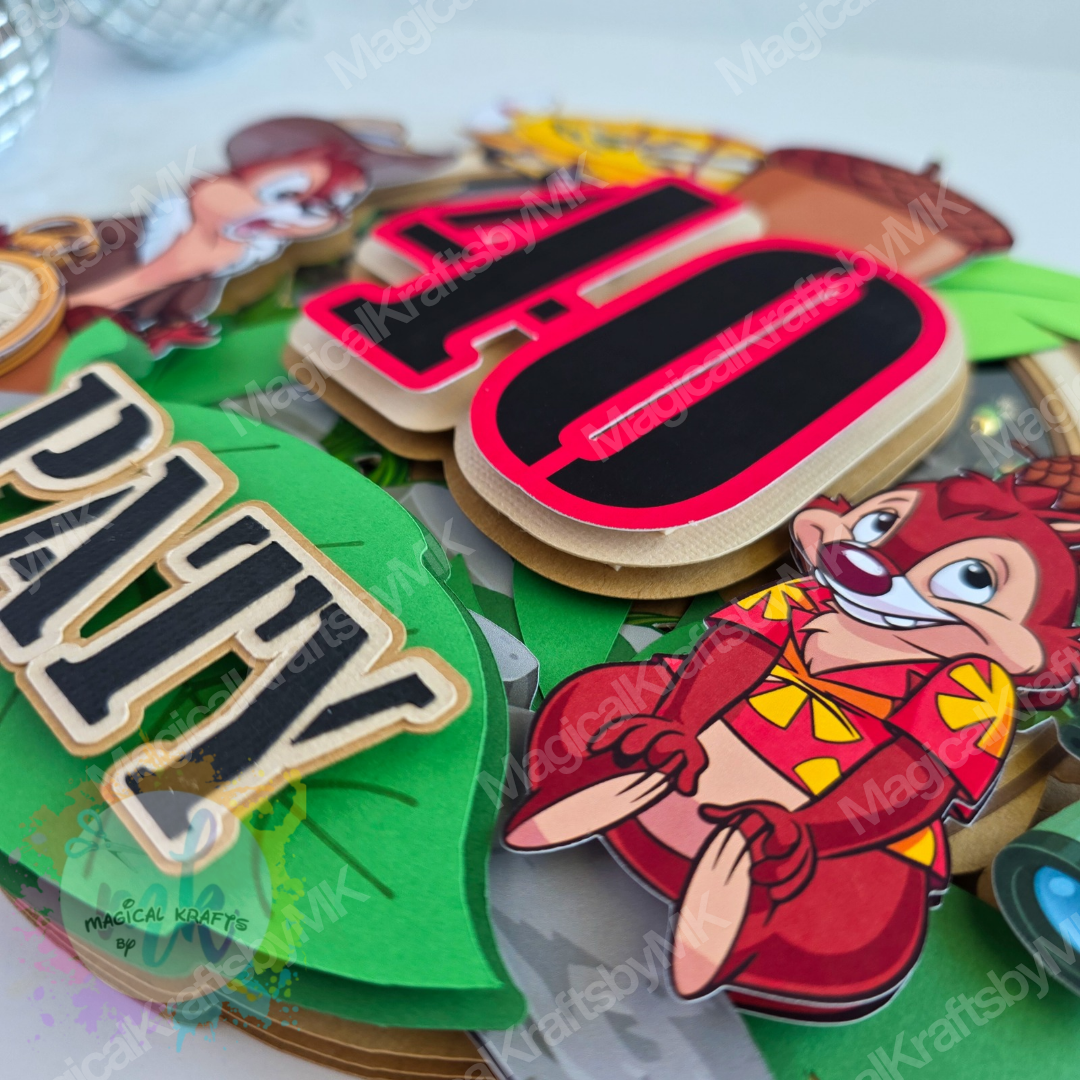 Rescue Rangers Cake Topper