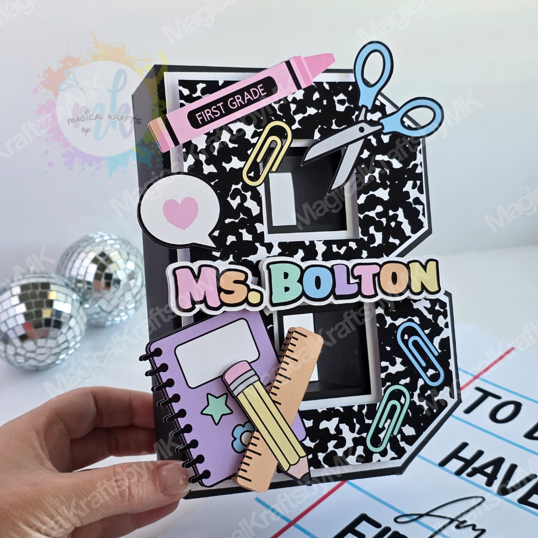 Composition Teacher 3D Letters