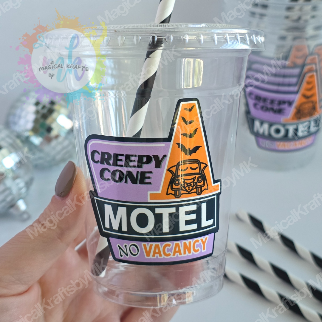 Creepy Cozy Cone Party Cups
