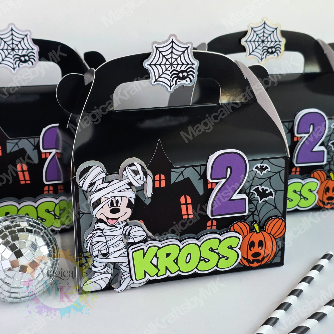 Not So Scary Favor Boxes