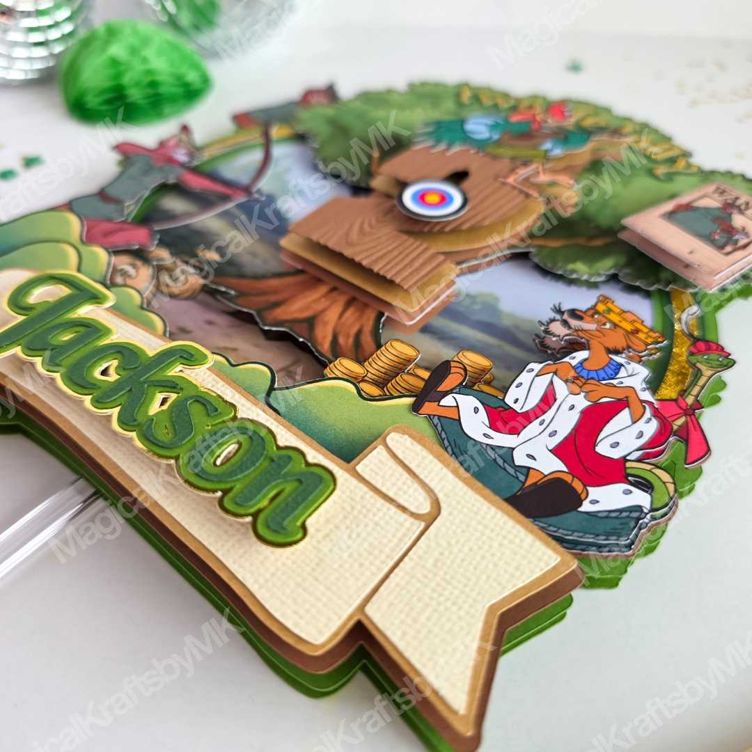 Ooh De Lally Cake Topper