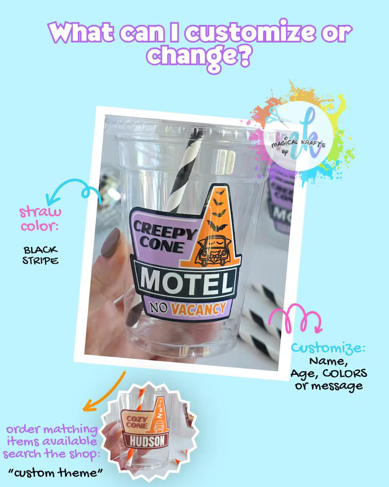 Stickers Only:Creepy Cozy Cone Sticker Sheets (Physical)