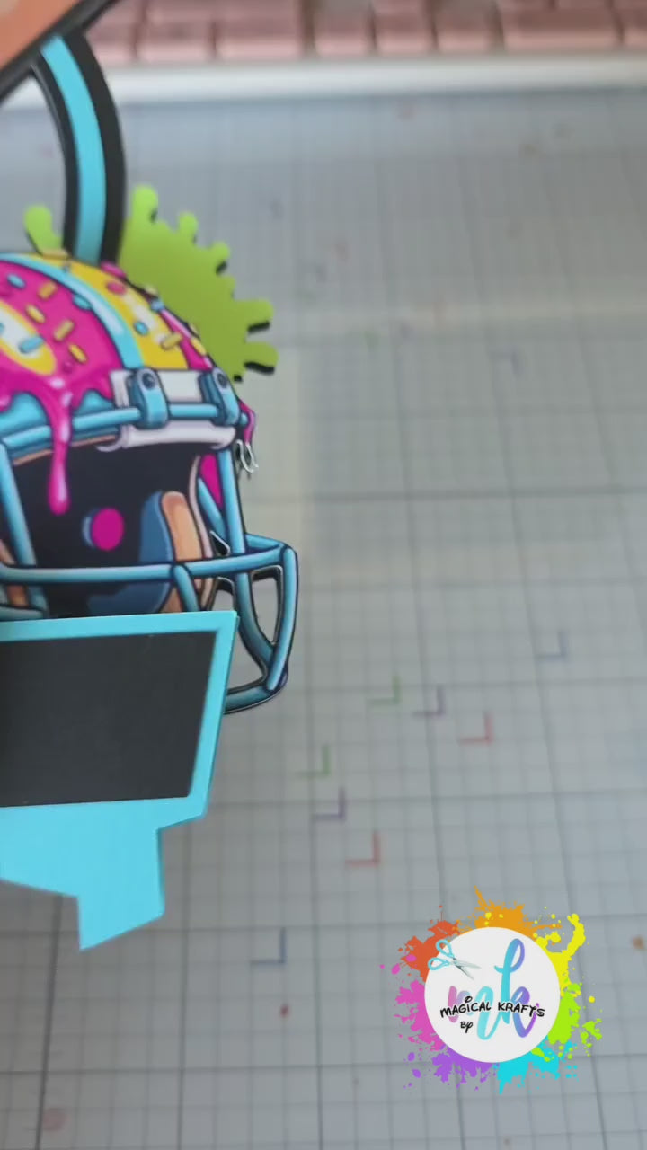 Drippy Sports Cake Topper