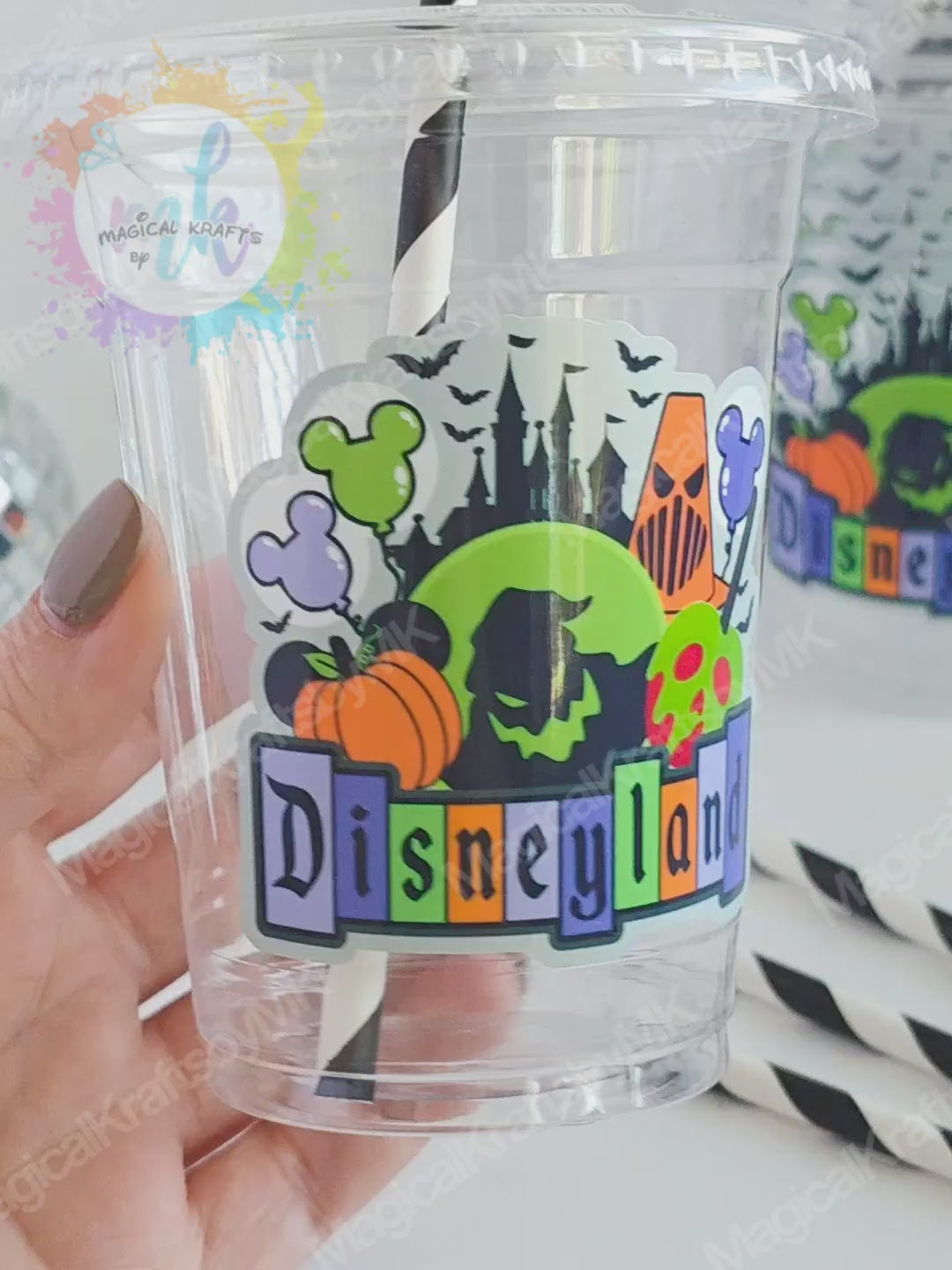Not So Scary Halloween Party Cups