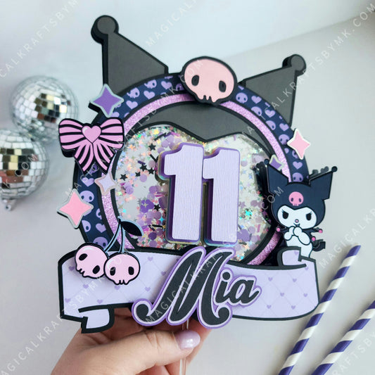 Kuromi Cake Topper