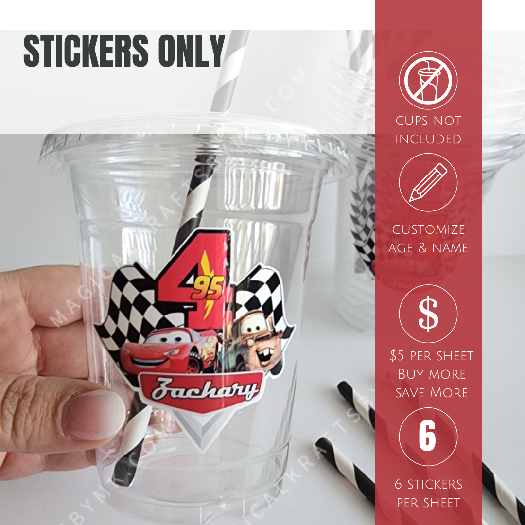 Stickers Only: Route 66 Sticker Sheets (Physical)