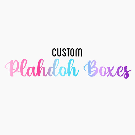 Custom Play Doh Boxes