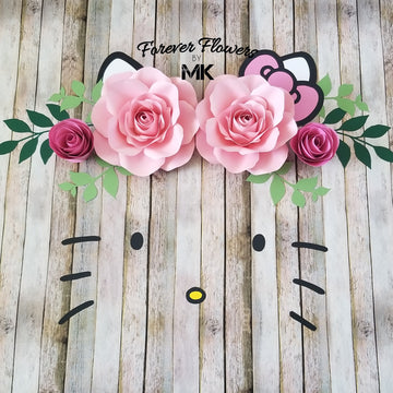 Kitty Flower Set