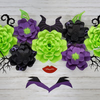 Maleficent Flower Set