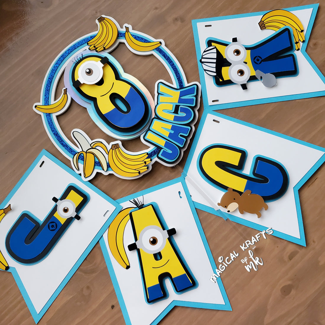 How to Make Minion Cupcake Toppers