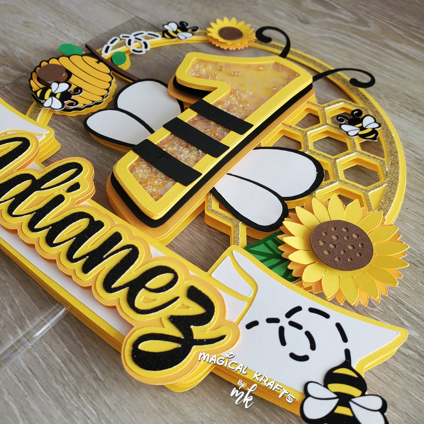 Honey Bee Cake Topper