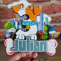 Life of Pets Cake Topper